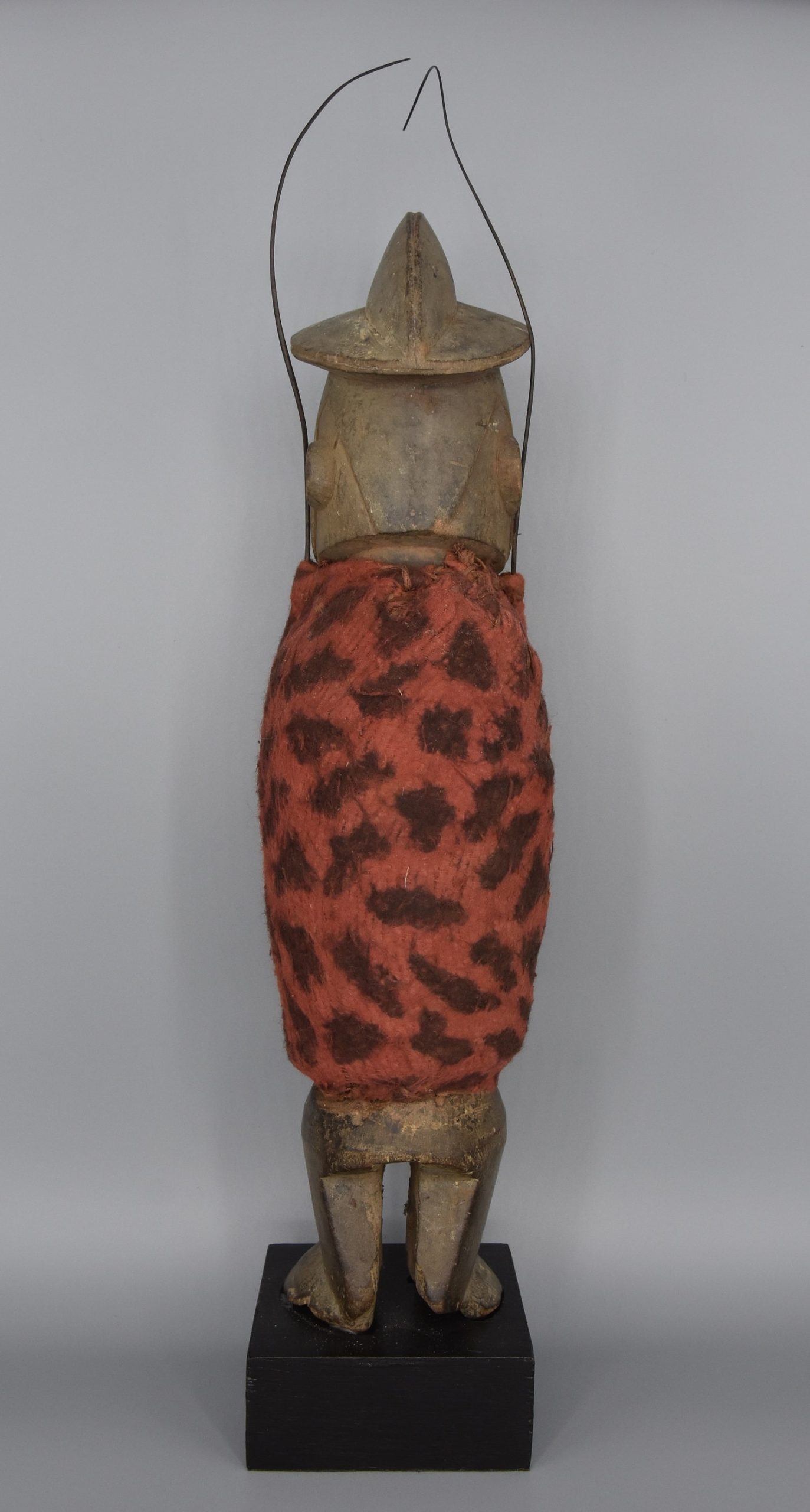 ART AFRICAIN Fétiche TEKE chargé 34 cm AFRICAN FETISH